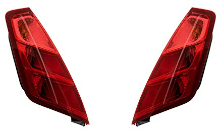 Heckleuchten Rückleuchten Rücklicht Set rechts & links Satz für Modell Grande Punto (199) Baujahr: 06/2005->> Kunststoff ohne Lampenträger
