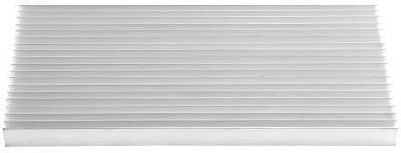 Kühlkörper 1 Teiliger Aluminium LED Kühlkörper 300x140x20 mm 19 Lamellen für Hochleistungs Haushalts LED-Leuchten oder Aquarium LED Geräte