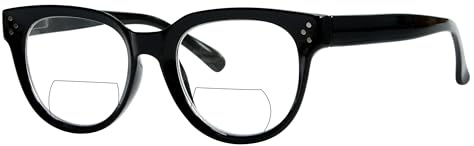 Eyekepper Bifokal-Lesebrille Damen Stilvolle Lesehilfe -Schwarz +2.00