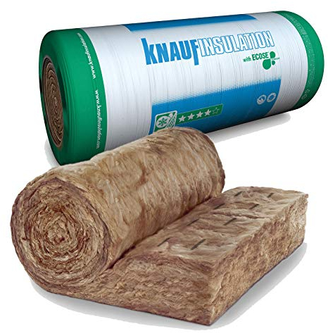 KNAUF - Rotolo isolante in lana di vetro Unifit TI 135 U, 220 x 1200 x 2900 mm, WLG 035 (1)