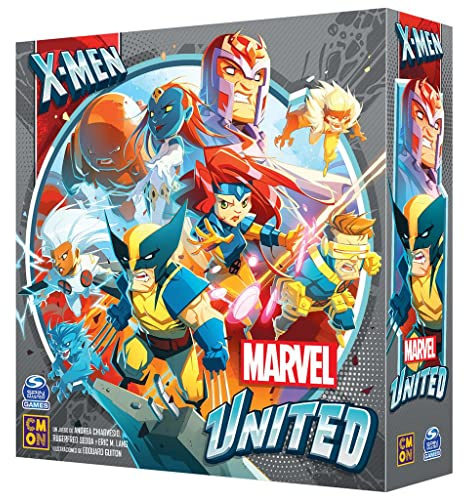 CMON | Marvel United: X-Men | Juego de Mesa Cooperativo de Estrategia