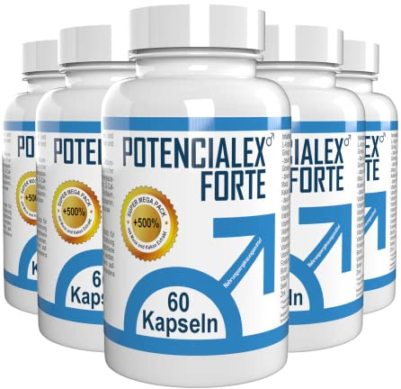 Potencialex Forte - 300 Kapseln (5x 60 Kapseln) - 5er Pack
