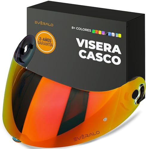 Everalo Visiera per Casco X-Lite X803 - X802 - X802r - X802rr - X702 - X661 | Compatibile anche con X603 - Xsf 02 - X803 Rs - X702 Gt