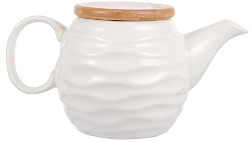 Saucière en porcelaine avec couvercle en bambou, mini tasse à crème en céramique, verseur blanc, café, lait, pichet, mini pichet à sauce, bols à tremper