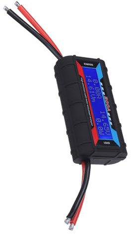 osiuujkw Power Bank con display LCD retroilluminato blu brillante Tester multifunzione per amperometro di efficienza di carica della batteria RC