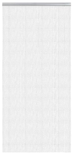 qohoio Chain Door Fly Screen 100x226 cm Aluminium,Premium Door Fly Chain Screens, Aluminium Chain Curtain Metal Fly Screen Curtain Insect Control for Doorways