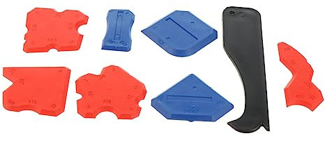 UKCOCO Glue Spatula Caulking Removal Tools Silicone Caulking Tool Kit Grout for Kitchen Bathroom Windows