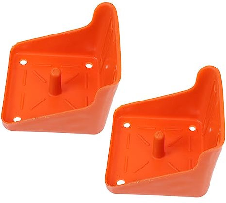 Gatuida 2stücke Mineralblockhalter Für Rinder Und Schafe Verstärkte Pe-lickerbehälter Mit Rutschfestem Design Stabile Halterung Für Salzlecksteine Langlebiges Futterzubehör Für Nutztierhal