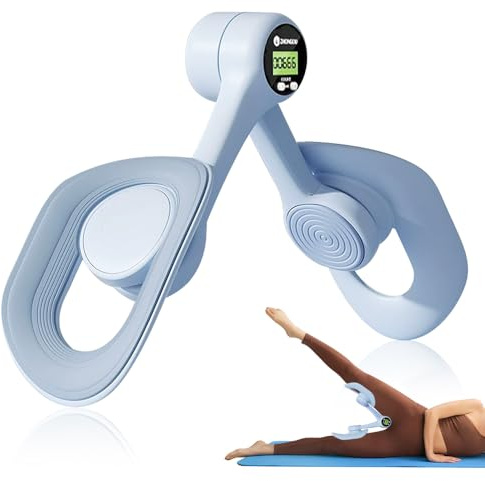 Hip Trainer Exerciseur, Appareil D'entraînement du Plancher Pelvien, Entraîneur De Muscle Pelvien Réglable, Intelligente Hip Trainer pour La Maison, La Gym, Le Yoga