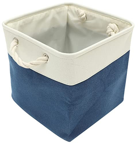 Cabilock cestino portaoggetti Cesto di stoccaggio vimini pieghevole Bidoni per la conservazione dei giocattoli organizzazione Alto cesto portabiancheria cesto della biancheria gigante nylon