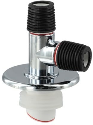 MoSundi Joint de vidange de sol pour machine à laver - Double usage - Adaptateur de tuyau - Siphon - Clapet anti-retour pour éviter le refoulement - Pommeau de douche et tuyau - Distributeur