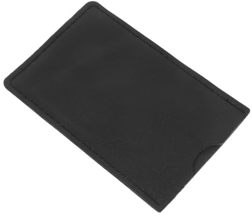 Cabilock Bartkamm Etui aus Sandelholz und Pu Leder Faltbare Kamm Tasche für Herren Schutzetui für Reisen und Bartpflege