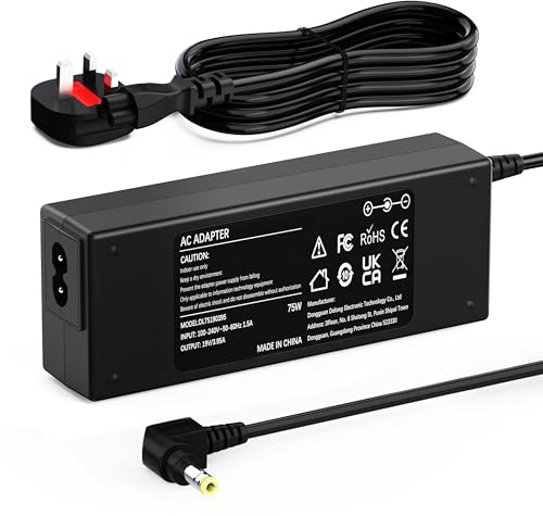 75W Laptop Charger Compatible with Toshiba Satellite Series