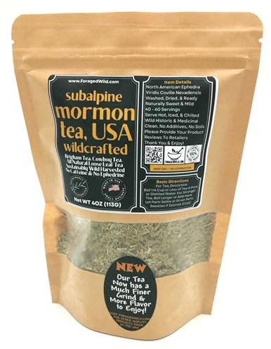 Mormon Tea - Brigham Tea - Ephedra | USA Wildcrafted 1/4lb Dried Subalpine