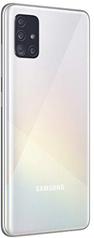 Samsung Galaxy A51 - Dual SIM, Smartphone de 6.5 Super AMOLED (4 GB RAM, 128 GB ROM, cámara Trasera 48.0 MP + 12.0 MP + 5.0 MP + 5 MP, cámara Frontal 32 MP) Blanco [Versión española]
