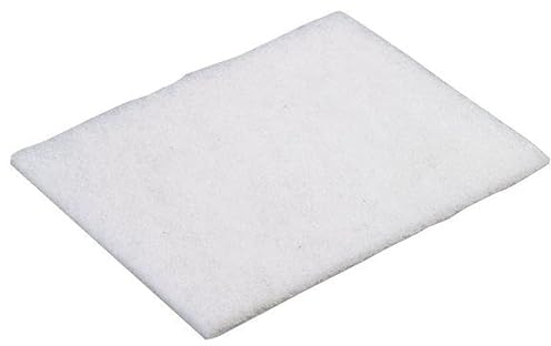 Vileda 163173/163159 Non-Scratch Handpad für Padhalter, Weiß, 12 x 26 cm, 10 Stück