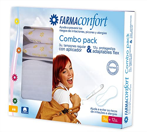 1664174 - Farmaconfort combo pack 3 tampones - 12 protegeslips