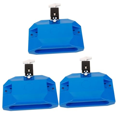ibasenice 3stücke Cowbell Schlagzeug Zubehör Musikinstrument Mit Klarem Leicht Zu Installieren Für Percussionisten Und Drummer Für Latin-perkussion Und Anfänger