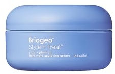 Briogeo Style + Treat™ Yuzu + Plum Oil Moldable Hair Pomade, Wax Hair Pomade, Non-Greasy, Vegan, 51ml