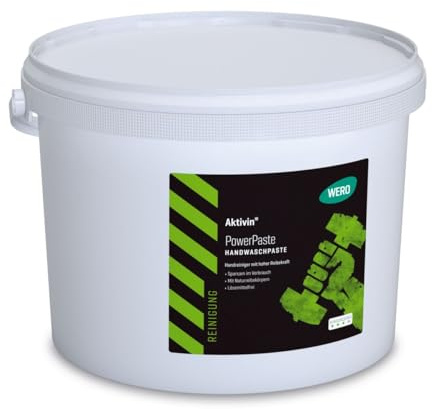 Aktivin® PowerPaste Handwaschpaste 10 Liter | mit Naturreibekörpern, sparsam im Verbrauch, lösemittelfrei, mikroplastikfrei