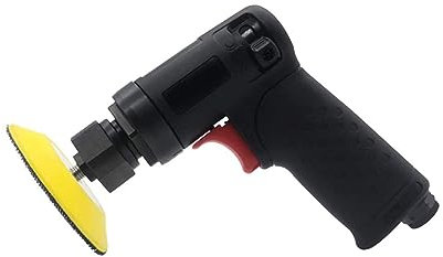 EDEDE Máquina pulidora, lijadora Orbital Mini lijadora de órbita aleatoria de Disco de 3 Pulgadas, máquina pulidora de Alta Velocidad, Herramienta de Lijado de energía de Aire para lijar, pulir