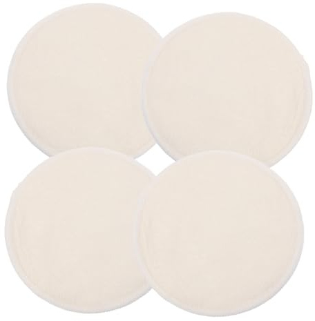 SUPVOX 4pezzi Coppette Assorbilatte Lavabili Coppette Morbide Per Allattamento Antitraboccamento Traspiranti Assorbenti Delicate Per