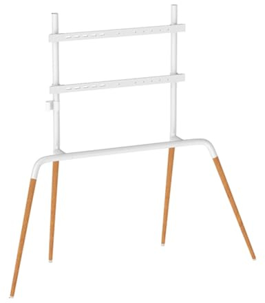 YZYSHA TV Stand TV Floor Stand for 32-86 Inch TVs, Portable Corner Studio Display Stand with Four-Legged Base, Non-Slip TV Mount Stand Hold Up 45kg/99lbs (Color : B)