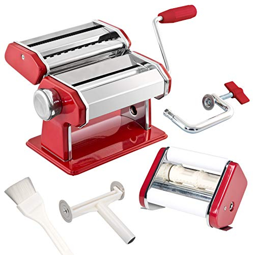 bremermann Machine à pâtes pour Spaghetti, pâtes, Ravioli et lasagnes (7 Niveaux), pastamaker