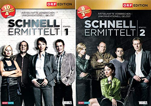 Schnell ermittelt - Die komplette 1. + 2. Staffel (Österreich Version) [7-Disc / 2-Boxen]