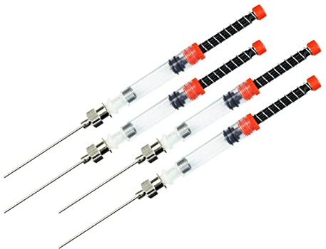 OCTOPUS Tintenabsorber zum Nachfüllen von Tintenkonverter und Füller-Patronen mit Schreibtinte aus dem Tintenglas 4x