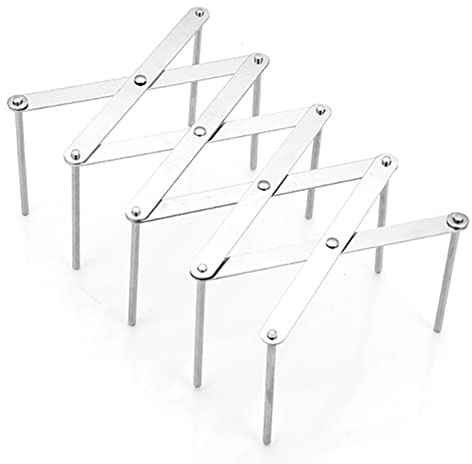 Escurridor de Platos de Acero Inoxidable, Organizador de Escurridor de Utensilios Telescópico, Escurridor de Platos Antideslizante a Prueba de Herrumbre para Cocina