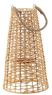 J-Line Laterne Anais - Rattan - Naturell - Small