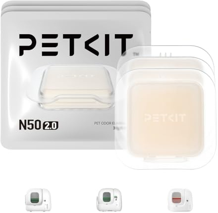 PETKIT Deodorante per Toilette per Gatti Autopulente per PURA MAX 2 e PUROBOT MAX PRO 2, Fragranza a Lunga Durata, Alta Sicurezza, Non Irritante, Uso Duraturo (confezione da 3)