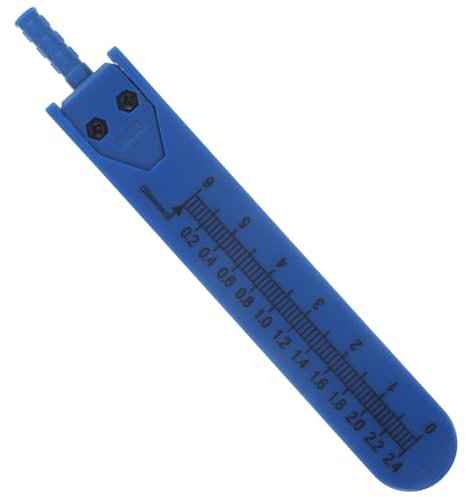 iplusmile Medical Electrocardiogram Divider Calipers Blue for Doctors and Nurses Accurate Ekg Measurement Tool with Ruler for Clinical Use