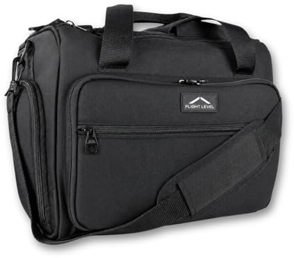 Flight Level Pilot Bag, Flight Case, Crew Bag, Aviation, EFB, noir