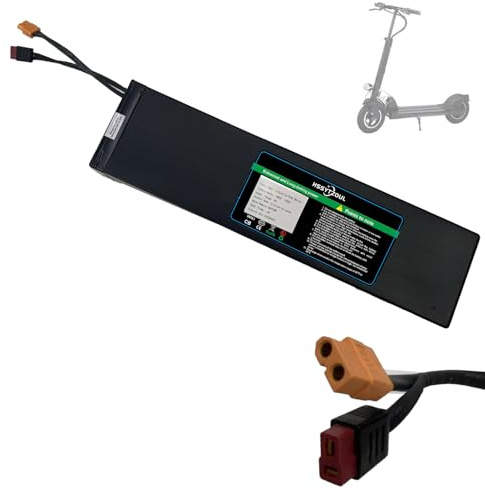 HSSYTZOUL Batería para Patinete eléctrico de 48 V. Sustitución de la batería de un Patinete eléctrico | Batería para patinete eléctrico de 10 Ah/12,5 Ah/21 Ah. Accesorios de recambio para patinetes eléctricos.