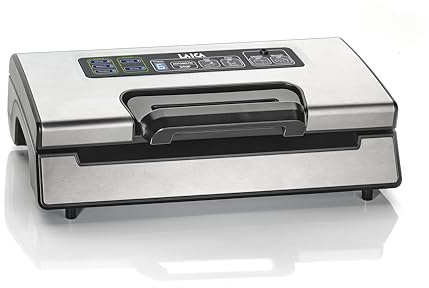 LAICA VT3220 Macchina Sottovuoto Professionale - Adatta per Tutti i Tipi di Alimenti - Funzione Marinatura Rapida, Mantiene i Cibi Freschi fino a 5 Volte Più a Lungo - 2 Rotoli per Sottovuoto Inclusi