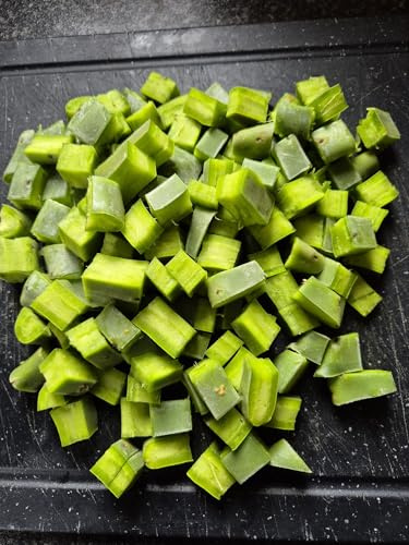 Fresh Prickly Pear Cactus Opuntia Plant Cut Pieces for Tortoises 100g