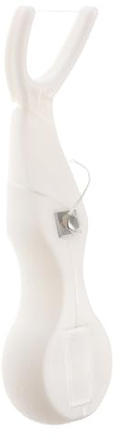 VICASKY Zahnseidehalter Haushalt Reise Ergonomischer Flosser Mit Griff Weiß Medizinisches Mundpflegeprodukt Zur Effektiven Zahnzwischenraumreinigung