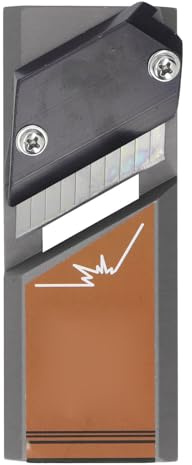 YWBL-WH Piatto in Chicca in Alluminio Materiale Forte 2 Utilizzo Piana a Mano in Legno a 45 Gradi per Cartongesso per la Lavorazione del Legno, 6 Pale di Ricambio per Usi Versatili