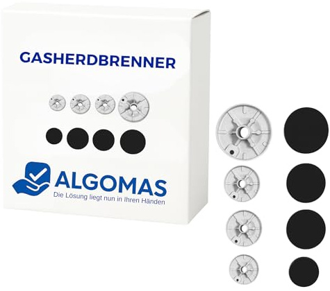 ALGOMAS® Quemadores de Cocina de Gas Universales | Aleación Resistente y Llama Estable | Mejora Rendimiento | Repuesto para Uso Diario | Compatibles con Bosch Balay Teka Siemens