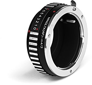 AF - M4/3 Objektivadapter kompatibel für Sony AF Objektiv an Micro 4/3 MFT Four Thirds Adapter
