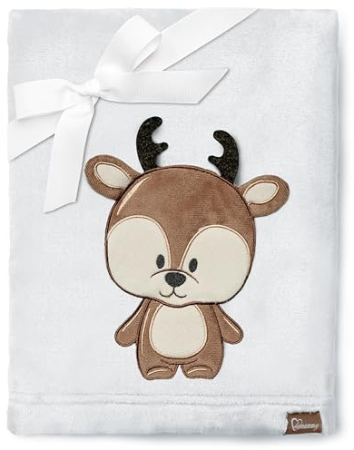 Be Mammy Coperta calda per bambini con peluche regalo per bambino con motivi 3D (Grigio Chiaro - Cervo)