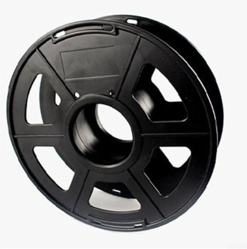 Plastic Cord Cable Storage Reel Cord Organizer Cable Tidy Reel Black Empty Cable Wire Wrap Reel Drum for Christmas Lights Rope Leads Cables Filament