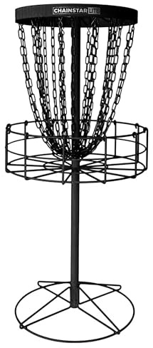Discraft Chainstar Lite Disc Golf Basket – Portable | Easy Setup | Durable Zinc Coated Chains