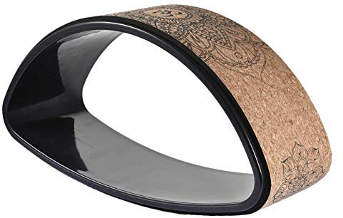 Rückenwölbungsrad – verstellbares Yoga-Rad | Bogenförmiges Yoga-Rad zum Knacken des Rückens, tragbares Yoga-Rückbeugen-Rad, Yoga-Kreis für Rückenbeugen, Beschwerden, Linderung, Pilates, Entspannung, G