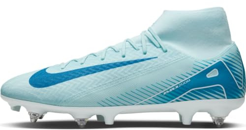NIKE FQ8336-400 ZM Superfly 10 ACAD SG-PRO AC Men Soar/Bianco UK 9