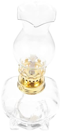 Yardenfun Petroleumlampe Aus Glas Für Tischdekoration Vintage Öllampe Als Dekoration Für Innenhof Und Hochzeitsfeier