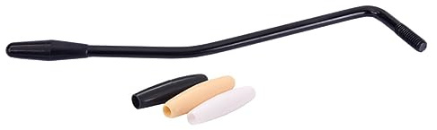 Gitarren Tremolohebel mit 6-mm Gewinde und 3 Spitzen Schwarz | Metallausführung, Ersatzteil für E-gitarren, Modell Gaq108, Passend für Saitenwechsel