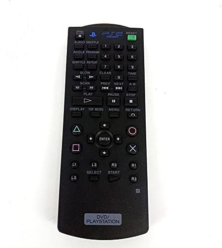 SCPH-10420 Compatible avec la télécommande du Lecteur DVD Sony PlayStation 2/PS2 pour SCPH-77001 70000